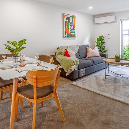 Vibrant City Abode - 2 Bed 2 Bath Leilighet Christchurch Eksteriør bilde